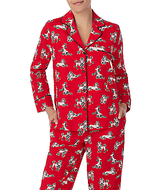 kate spade new york Poodles Woven Pajama Set