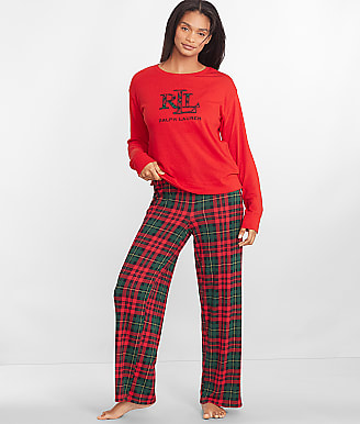 Lauren Ralph Lauren Crew Neck Knit Pajama Set