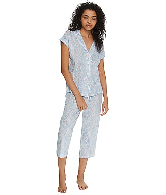 Lauren Ralph Lauren Paisley Capri Knit Pajama Set