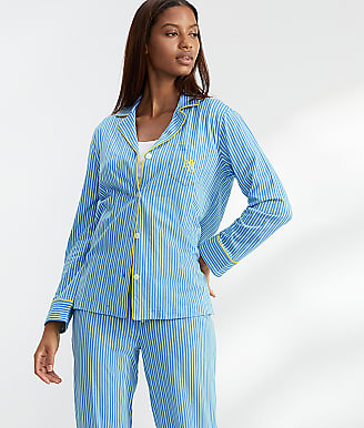 Lauren Ralph Lauren Classic Knit Stripe Pajama Set
