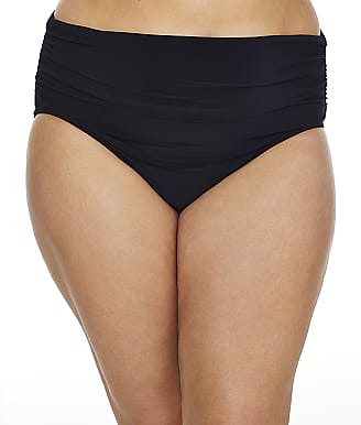 Magicsuit Plus Size Shirred Bikini Bottom