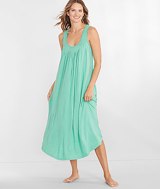Papinelle Pleated Maxi Modal Knit Nightgown