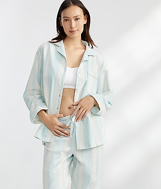 Papinelle Organic Cotton Woven Stripe Pajama Set