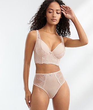 PARFAIT Pearl Unlined Bra 34H, Cameo Rose