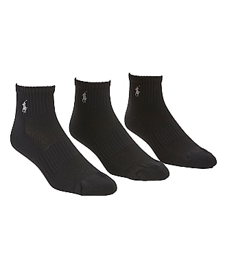 Polo Ralph Lauren Tech Athletic Quarter Socks 3-Pack