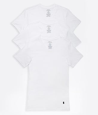 Polo Ralph Lauren Slim Fit Cotton V-Neck T-Shirt 3-Pack