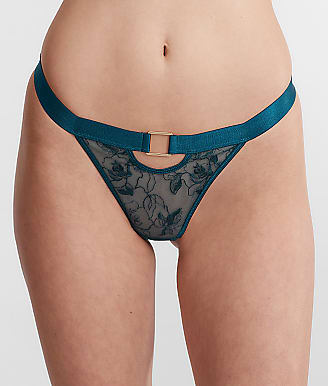 Pour Moi Embroidery Thong