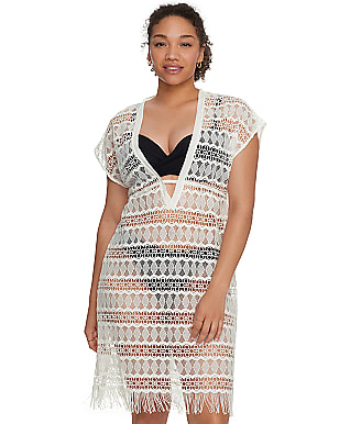 Profile by Gottex Crochet Dress Cover-Up