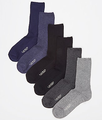 Ralph Lauren Rib Trouser Socks 6-Pack