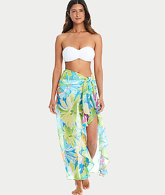 Bleu Rod Beattie Spring It On Ruffle Long Sarong Cover-Up