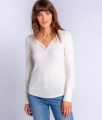 P.J. Salvage Textured Essentials Ribbed Knit Lounge Top