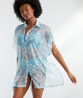 Sunsets Daydream Shore Thing Tunic Cover-Up