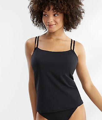 Sunsets Black Taylor Underwire Tankini Top