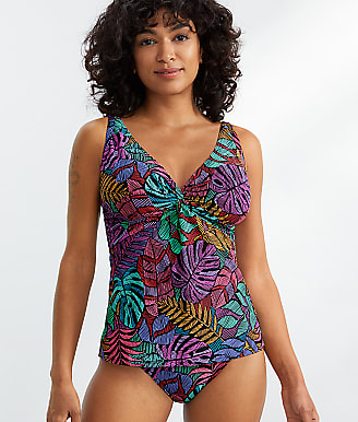 Sunsets Panama Palms Forever Underwire Tankini Top