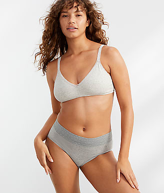 Tommy John Cool Cotton Lace Smoothing High-Waist Brief