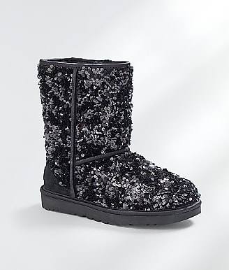 UGG Classic Short Chunky Sequin Boots