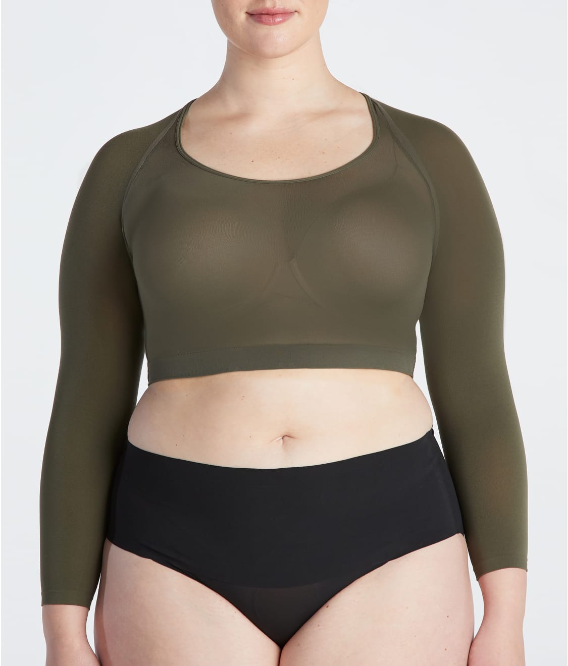 Plus Size Arm Tights Layering Piece