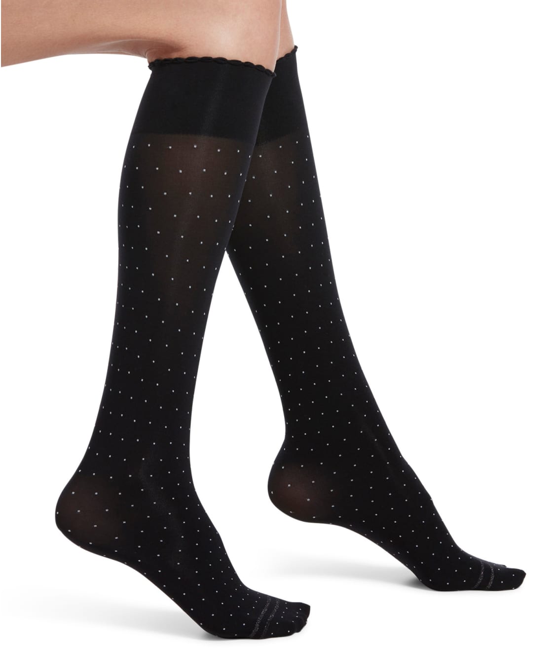 HUE Compression Opaque Knee Highs & Reviews | Bare Necessities (Style ...