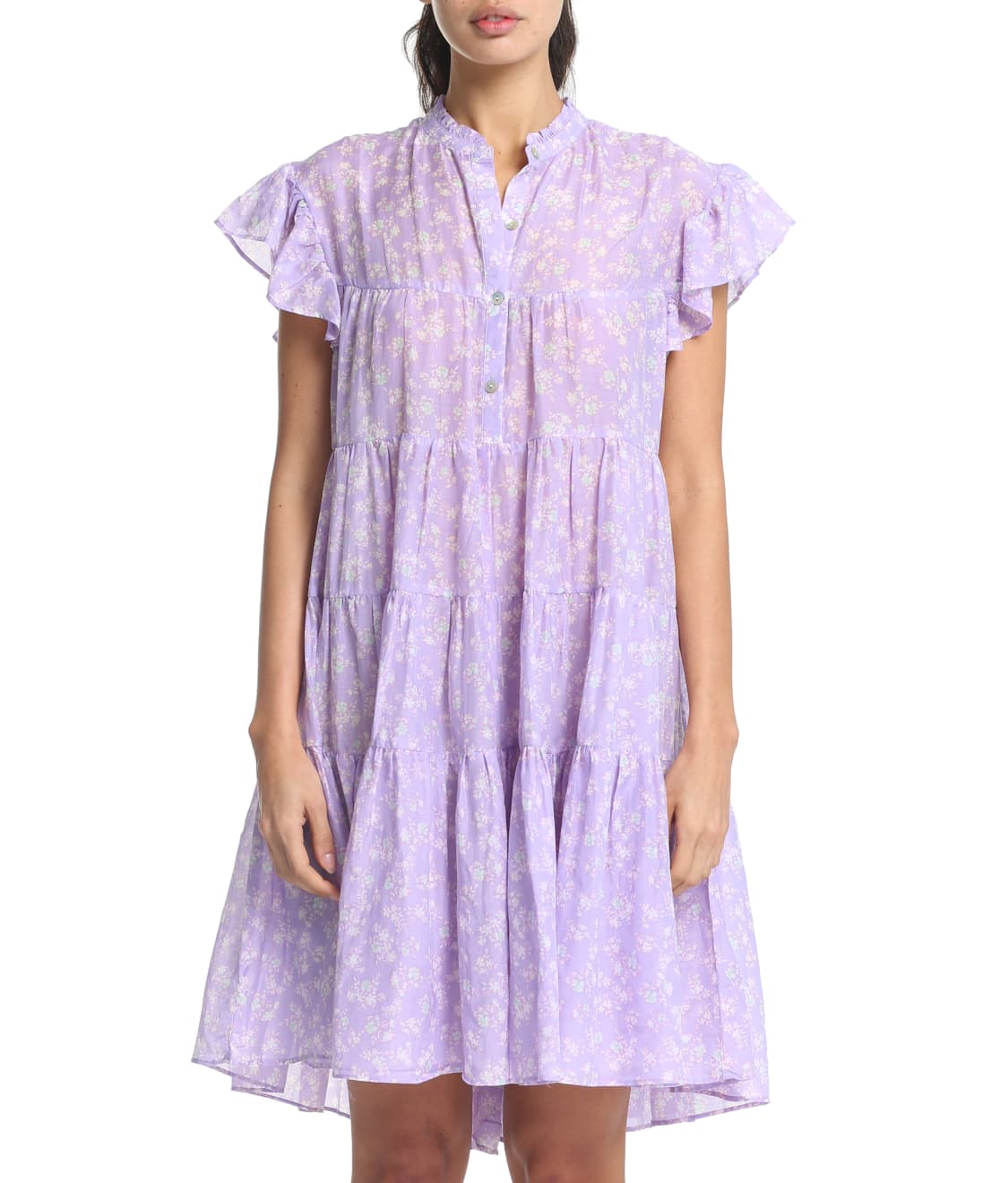 Papinelle: Potager Lilac Flutter Woven Sleep Dress 21409-1191