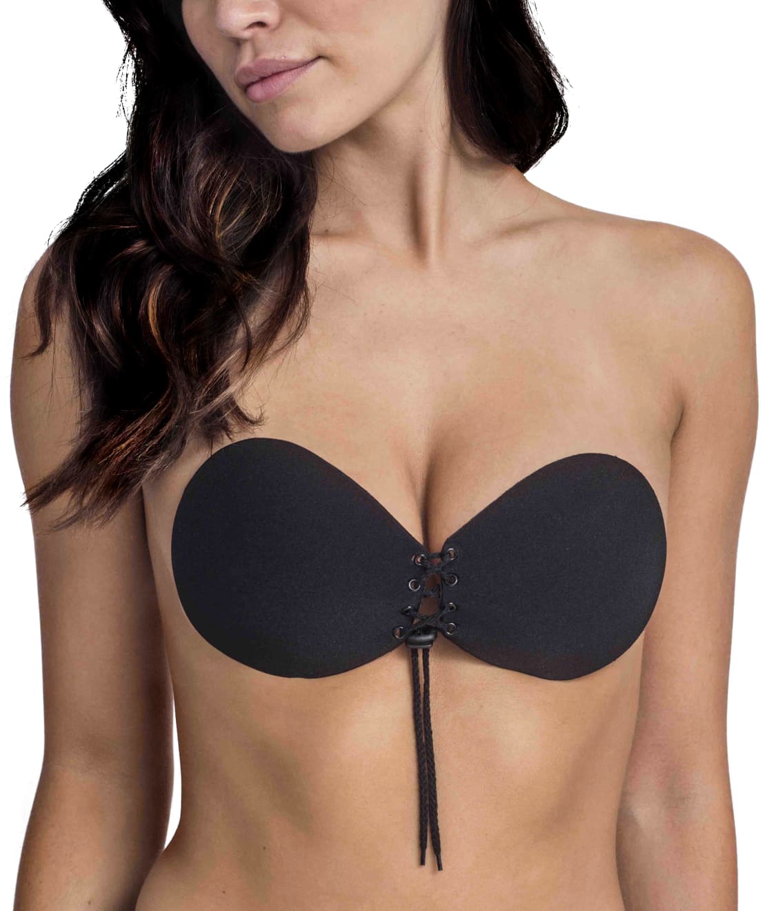 Lovely Backless Strapless Bra Invisible Push-Up Plunge Adhesive