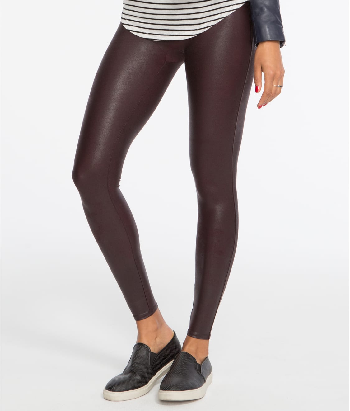 SPANX Ready-to-Wow Faux Leather Leggings & Reviews | Bare Necessities ...