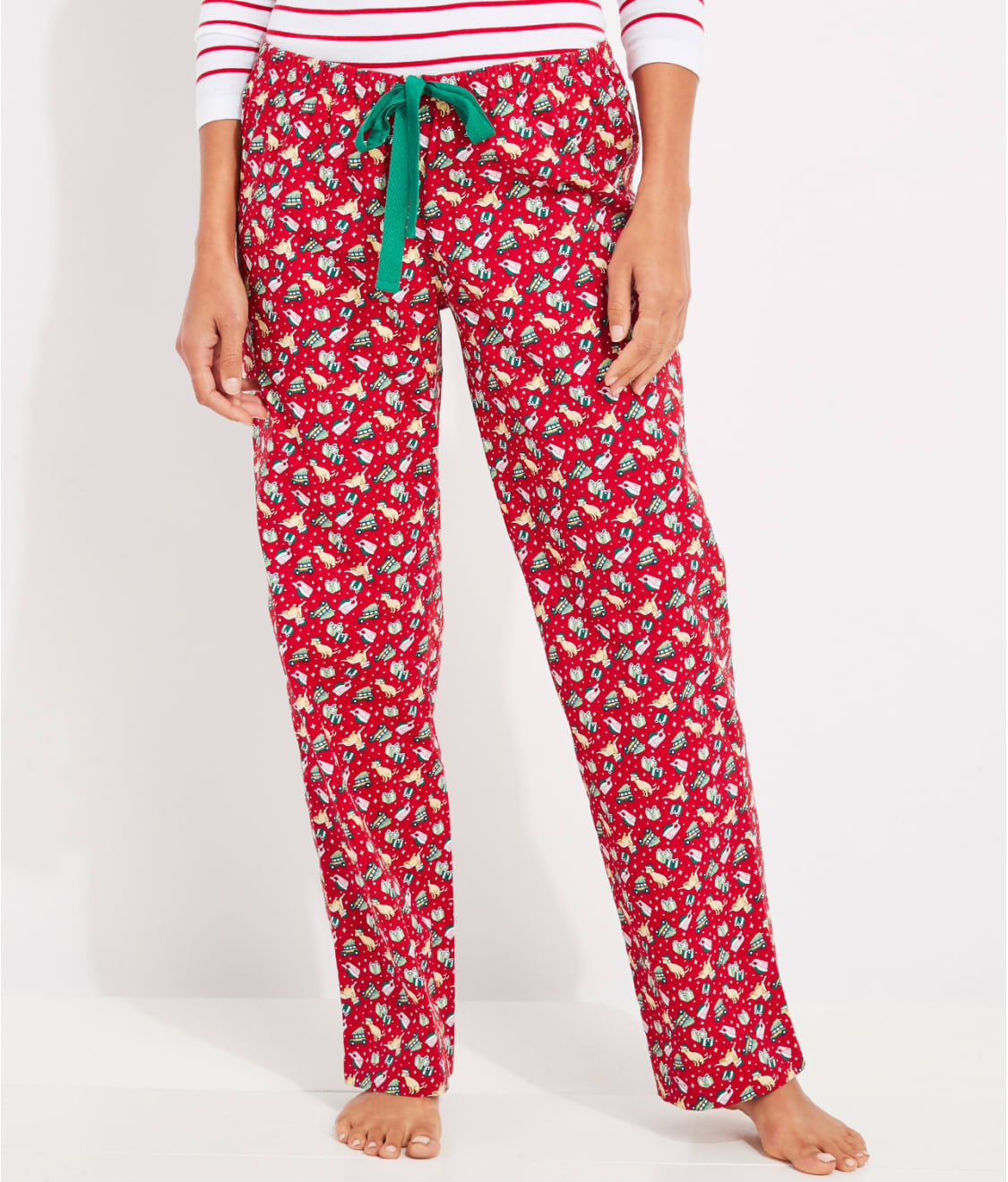 Vineyard Vines Red Velvet Knit Pajama Pants & Reviews