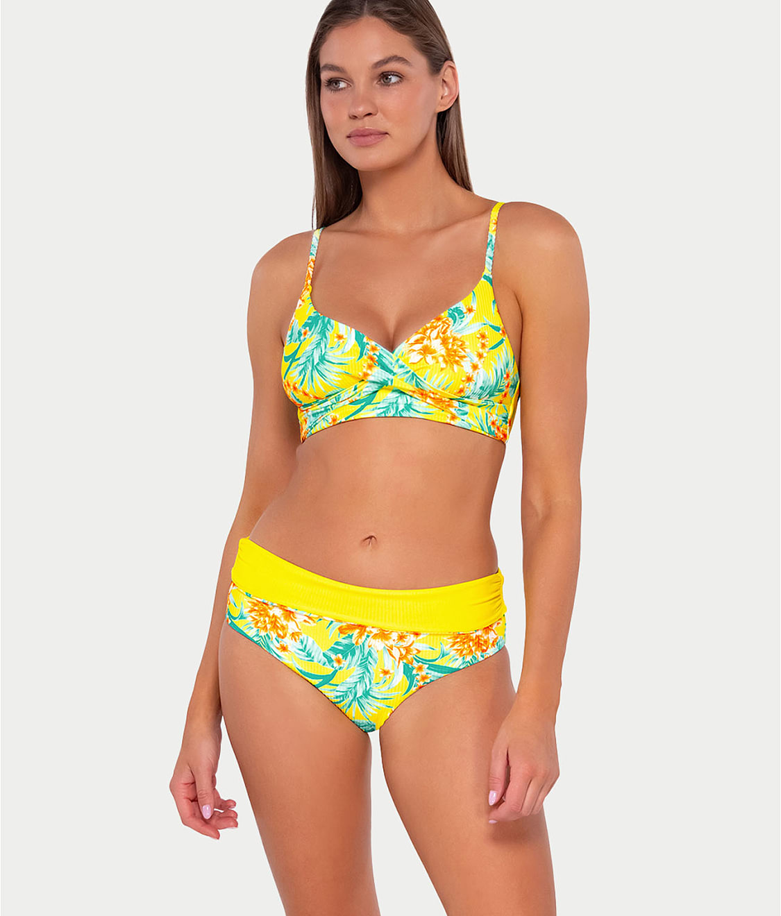 Sunsets Capri Fold-Over High-Waist Bikini Bottom & Reviews | Bare  Necessities (Style 310P)