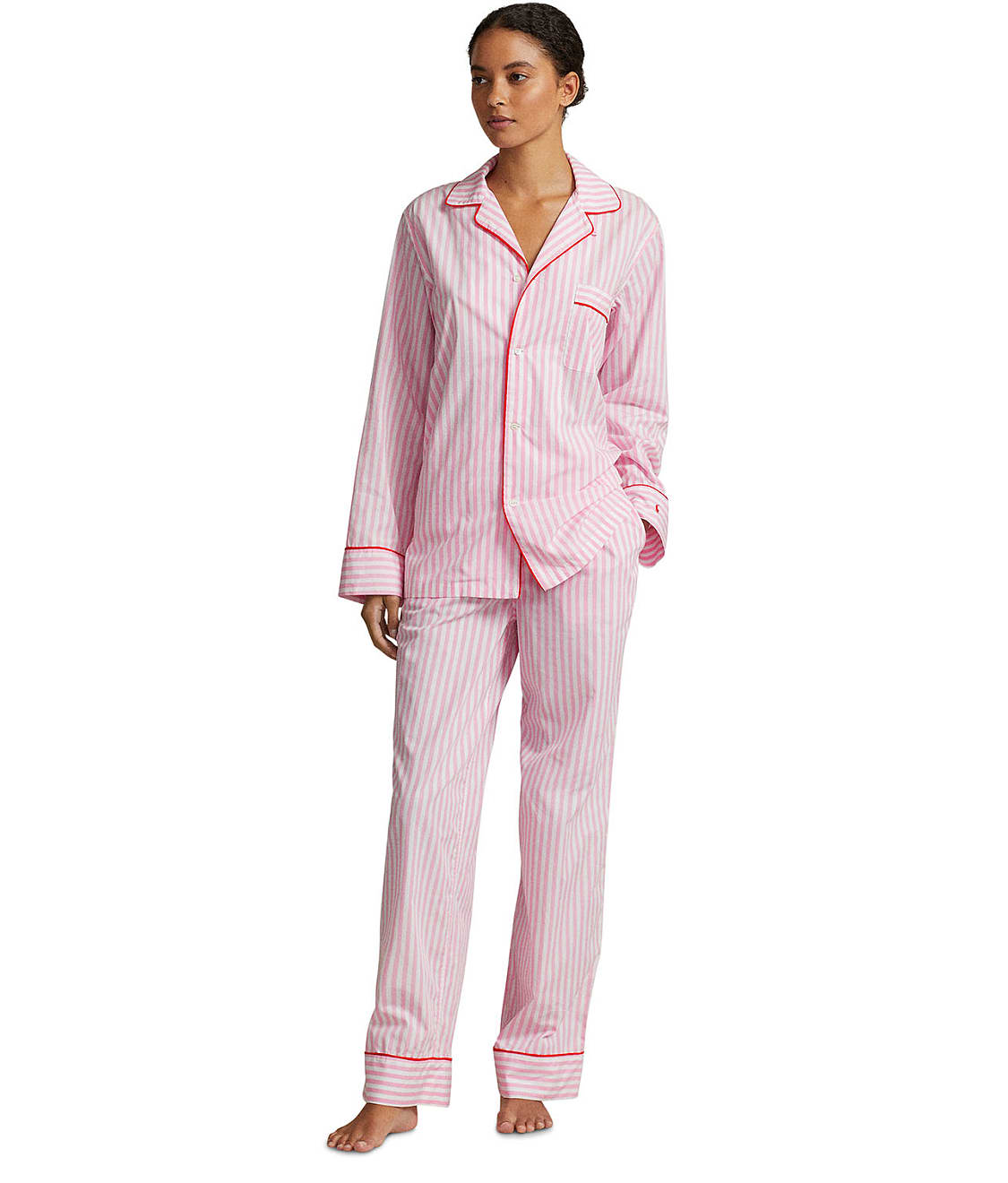 The Madison Woven Pajama Set