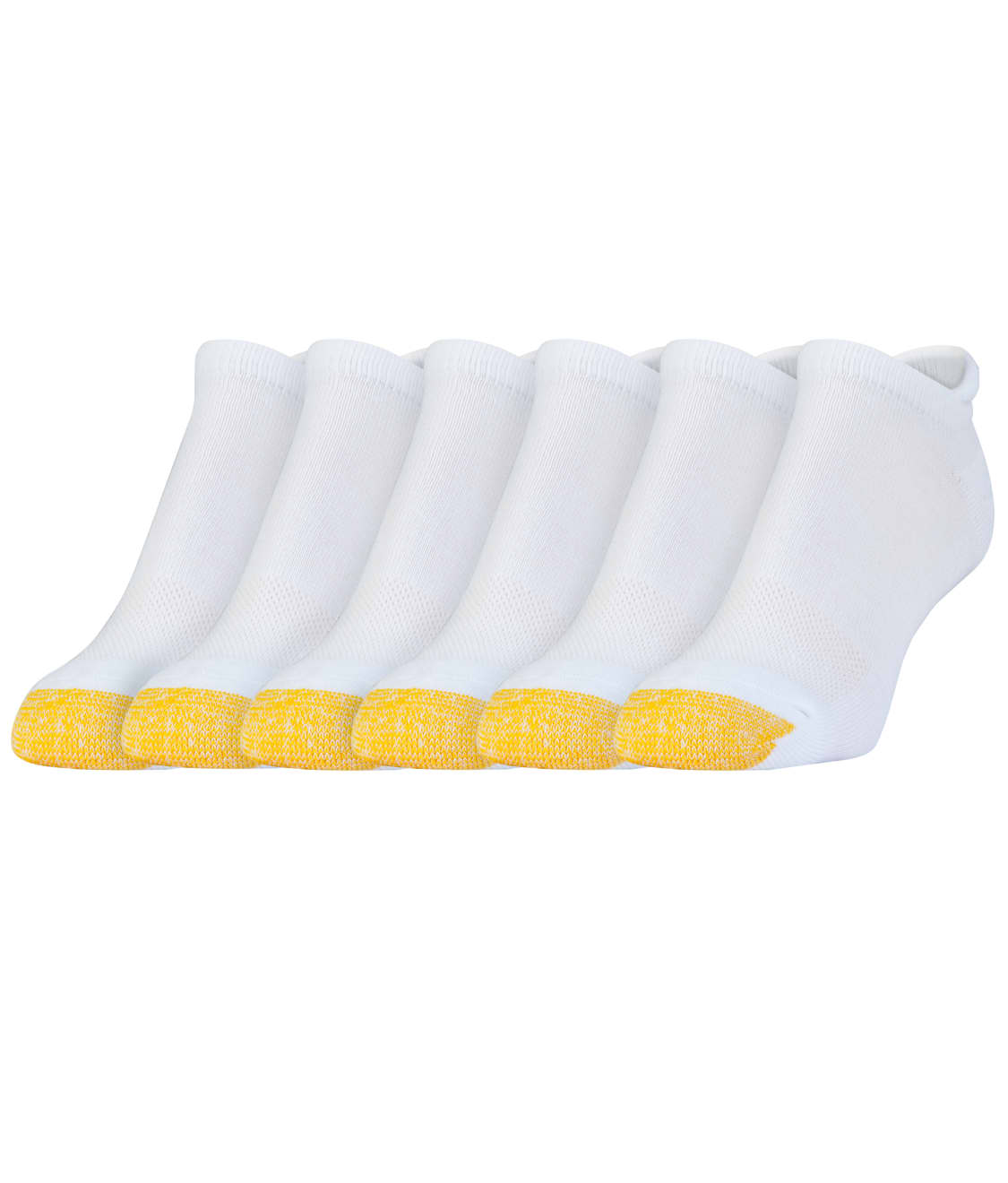 Gold Toe Sport Vacation No Show Socks 6 Pack Reviews Bare   5587gol Wht 