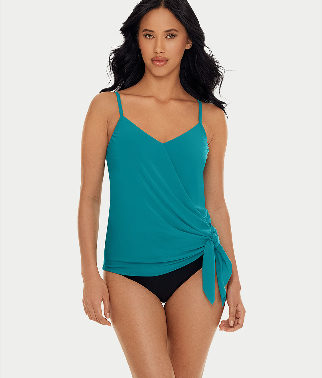 Slimming swimsuit with mesh stripes - Magic Hands Boutique