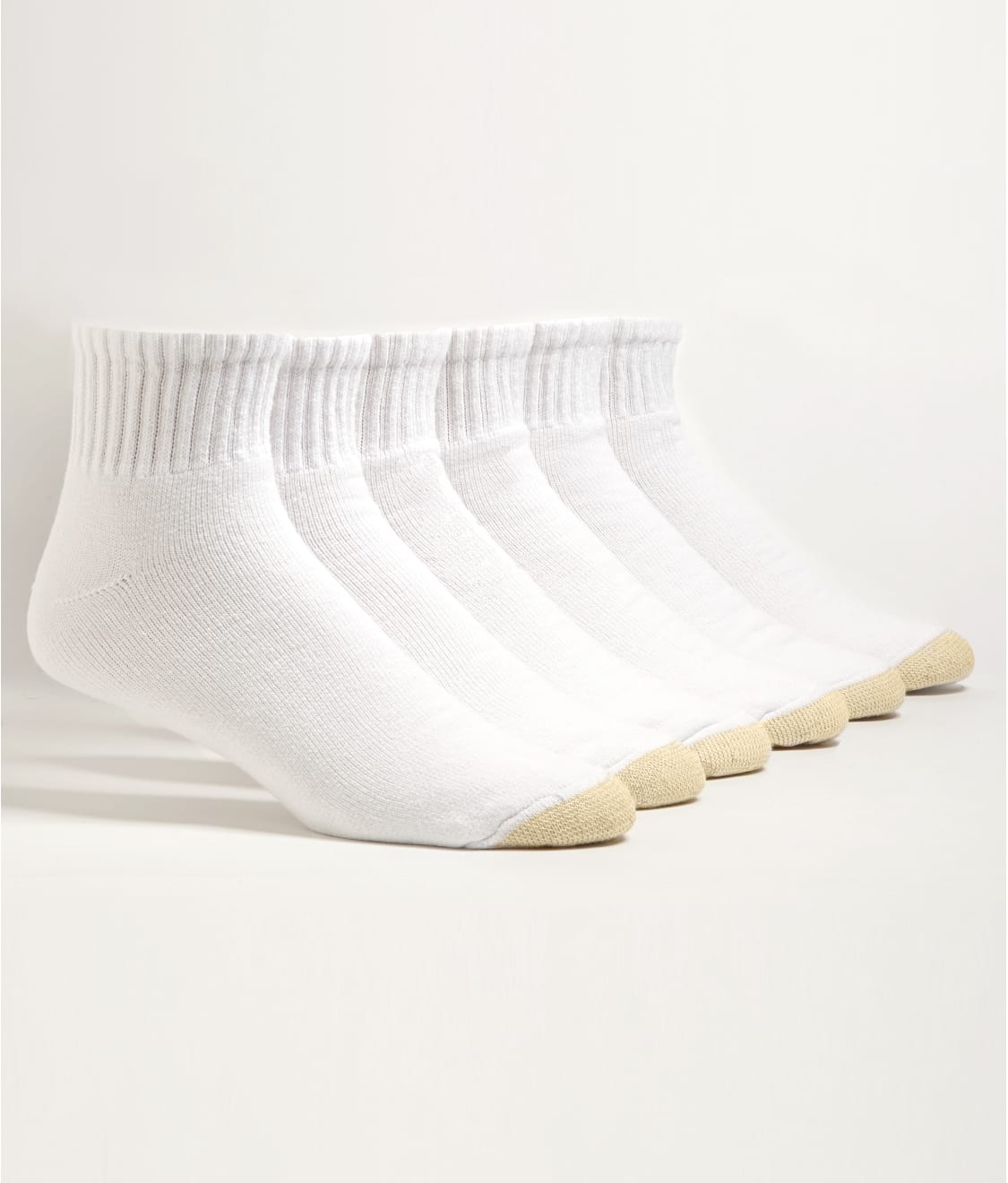 Gold Toe: Cotton Cushion Big & Tall Ankle Socks 6-Pack  656PE