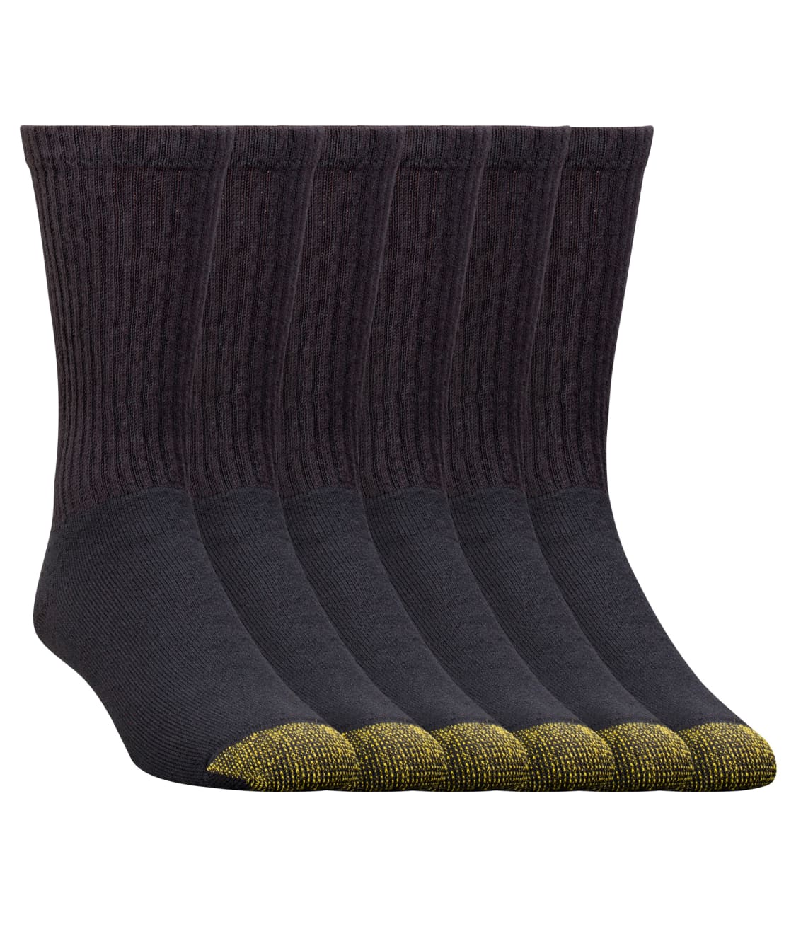 Gold Toe: Cotton Cushion Crew Socks 6-Pack 656S