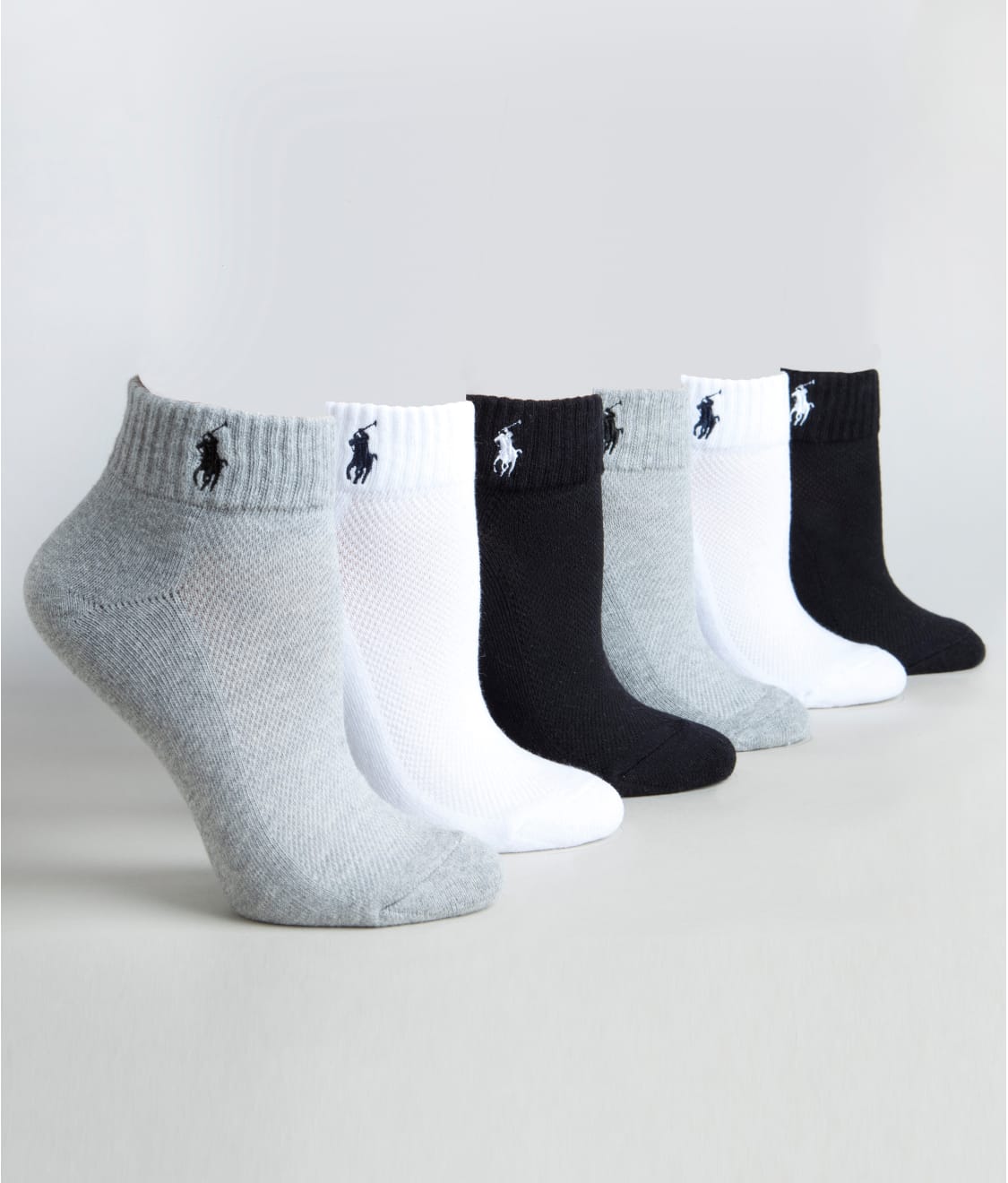 Ralph Lauren: Ankle Sport Socks 6-Pack 724000PK2