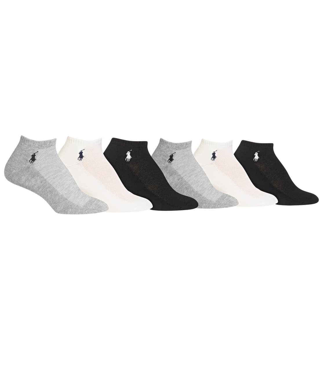 Ralph Lauren: Low-Cut Sport Socks 6-Pack 727000PK2