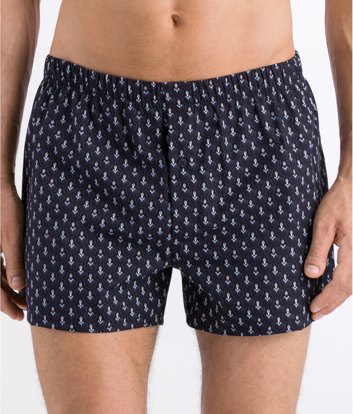 Hanro Fancy Woven Boxer & Reviews | Bare Necessities (Style 4013)
