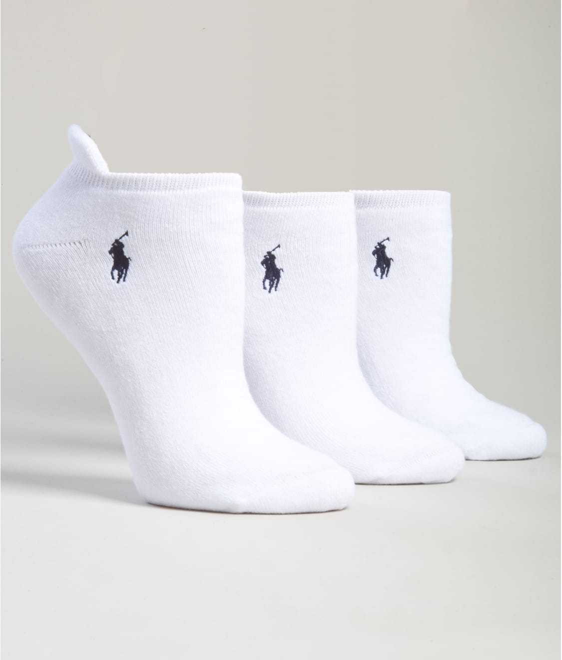Ralph Lauren: Heel Tab Low-Cut Socks 3-Pack 7470PK