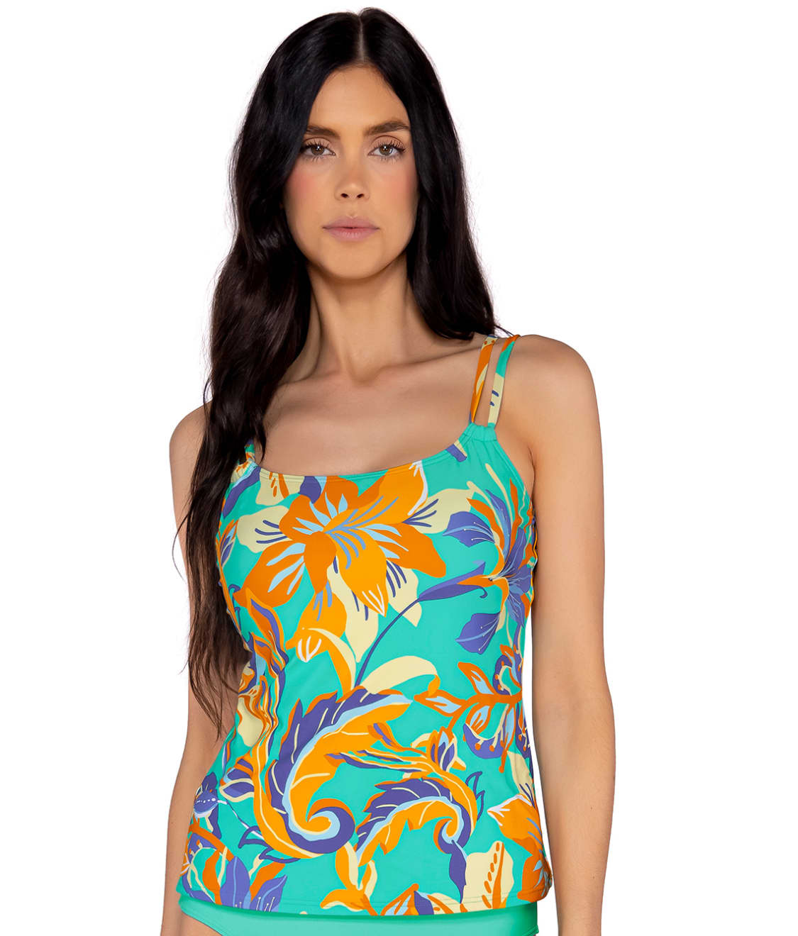 Sunsets: Water Lily Taylor Underwire Tankini Top 75D-WATLI
