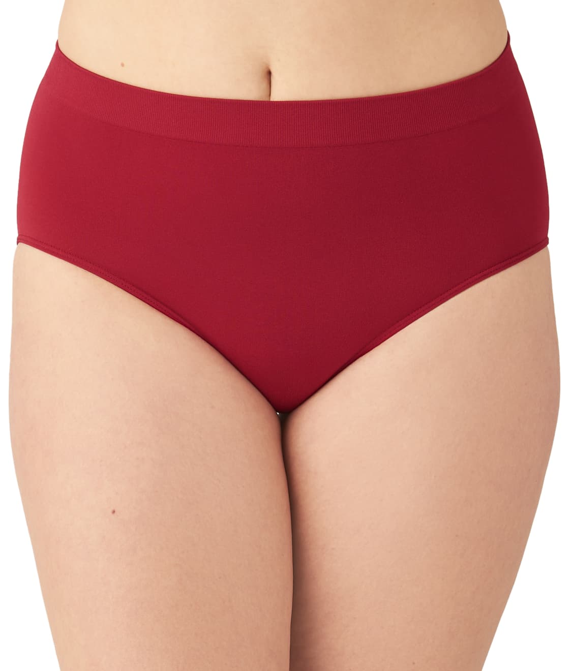 Details about   WACOAL 838175  ~ BARBADOS CHERRY RED ~  B-Smooth FULL Brief Panties ~ XL 