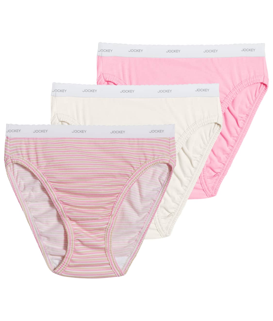 Jockey: Plus Size Classic French Cut Brief 3-Pack 9481