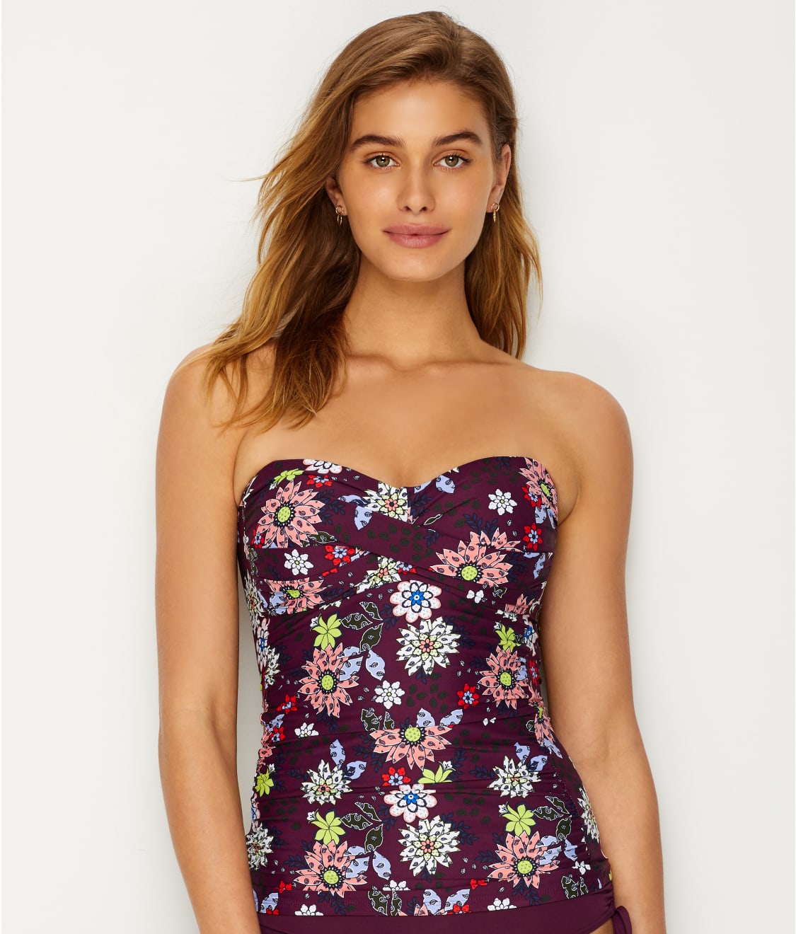 Anne Cole Signature In Full Bloom Bandini Top & Reviews | Bare ...
