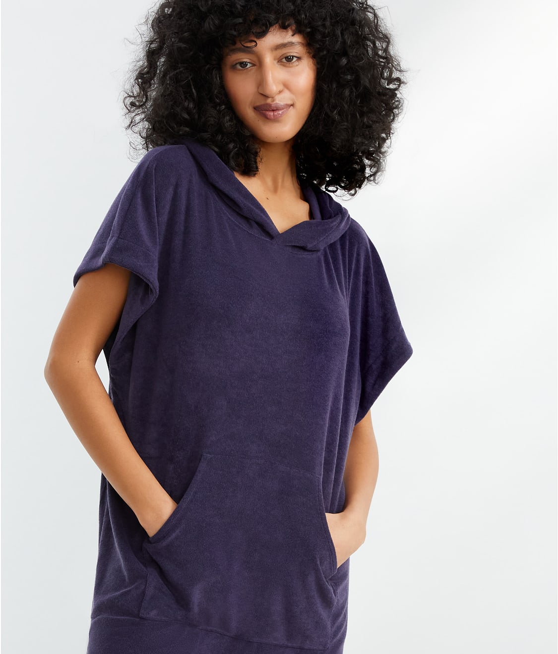 Anne Cole Signature: Live In Color Terry Hoodie Cover-Up 23MC55201