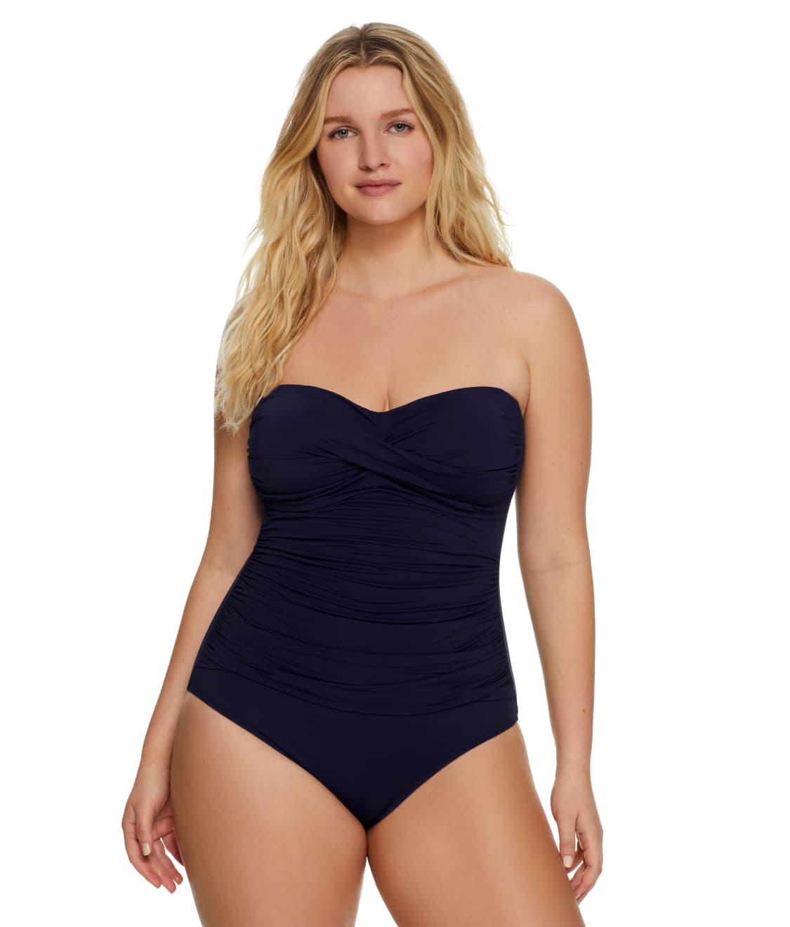 Anne Cole Signature: Live In Color Bandeau One-Piece MYMO00501