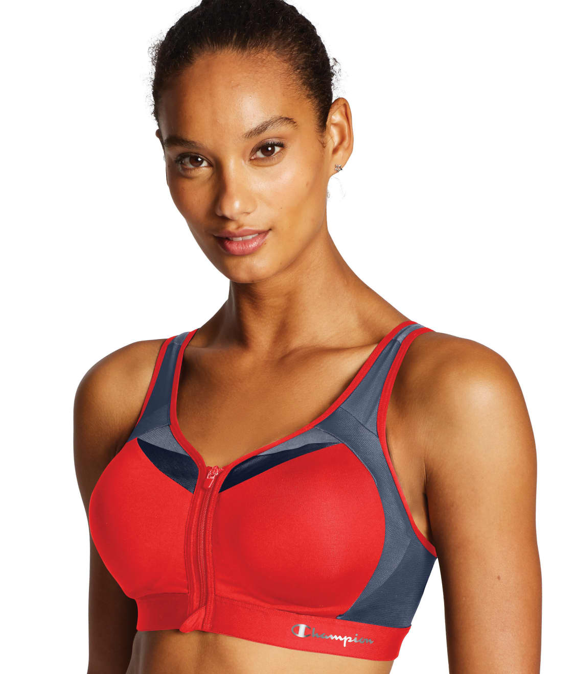Champion Motion Control High-Impact Front-Close Sports Bra & Reviews