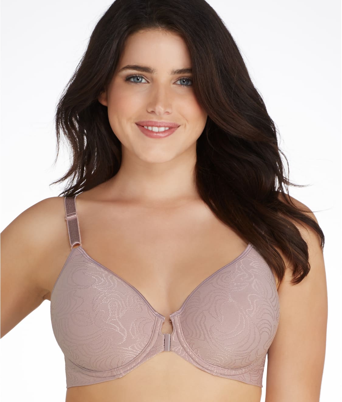 Comfort Revolution Front Close Underwire Bra (3P66) Nude, 42D at   Women's Clothing store