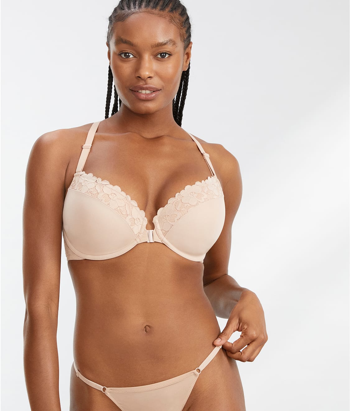 Bare The Effortless Front-Close Lace Bra & Reviews