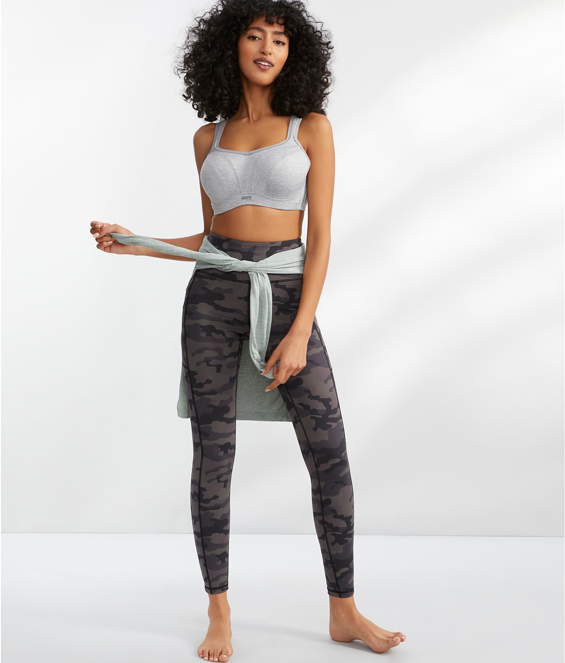 Buy Black Tummy Control High Waisted Cropped Sculpting Leggings from Next  Luxembourg