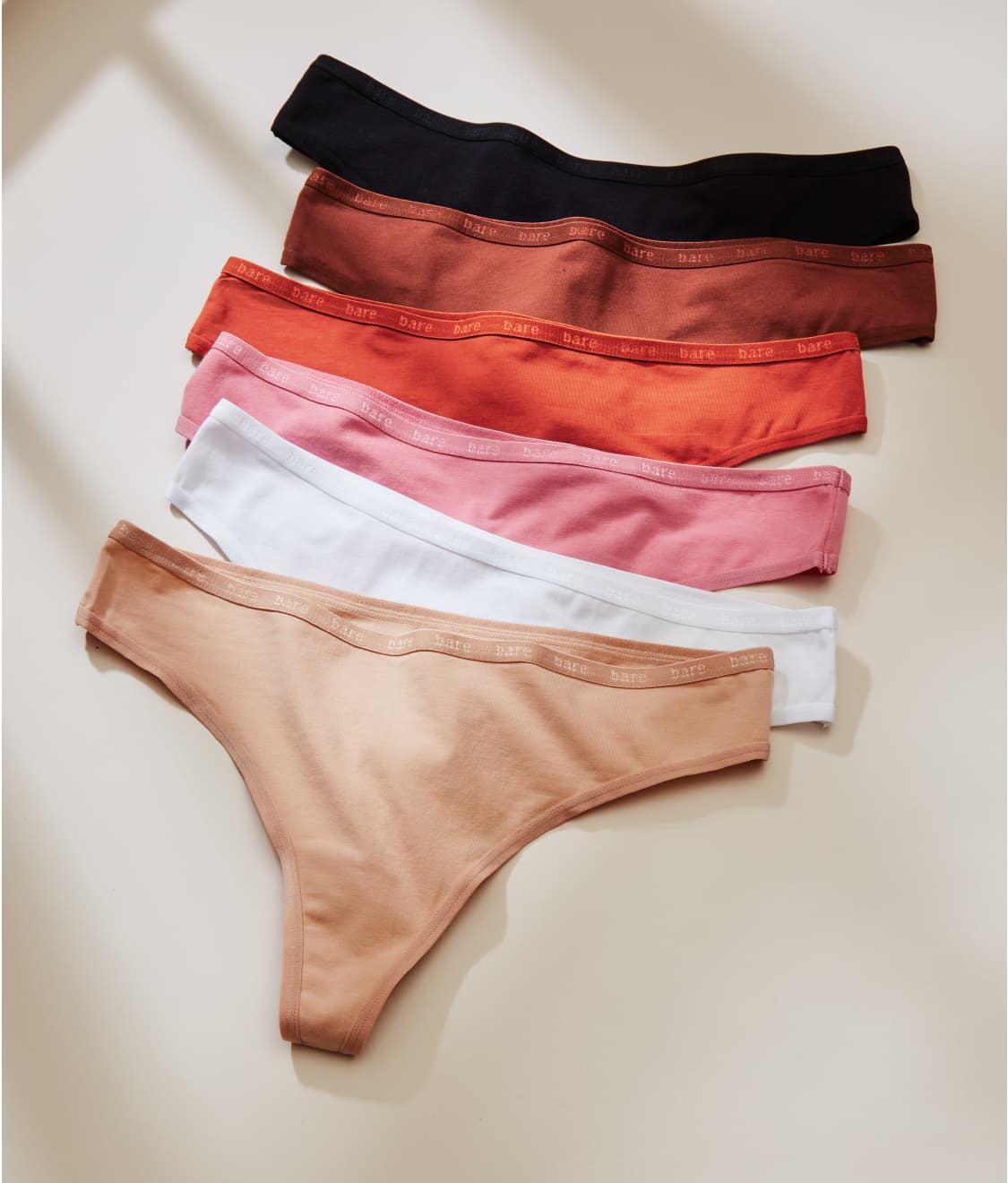 Bare necessities thongs