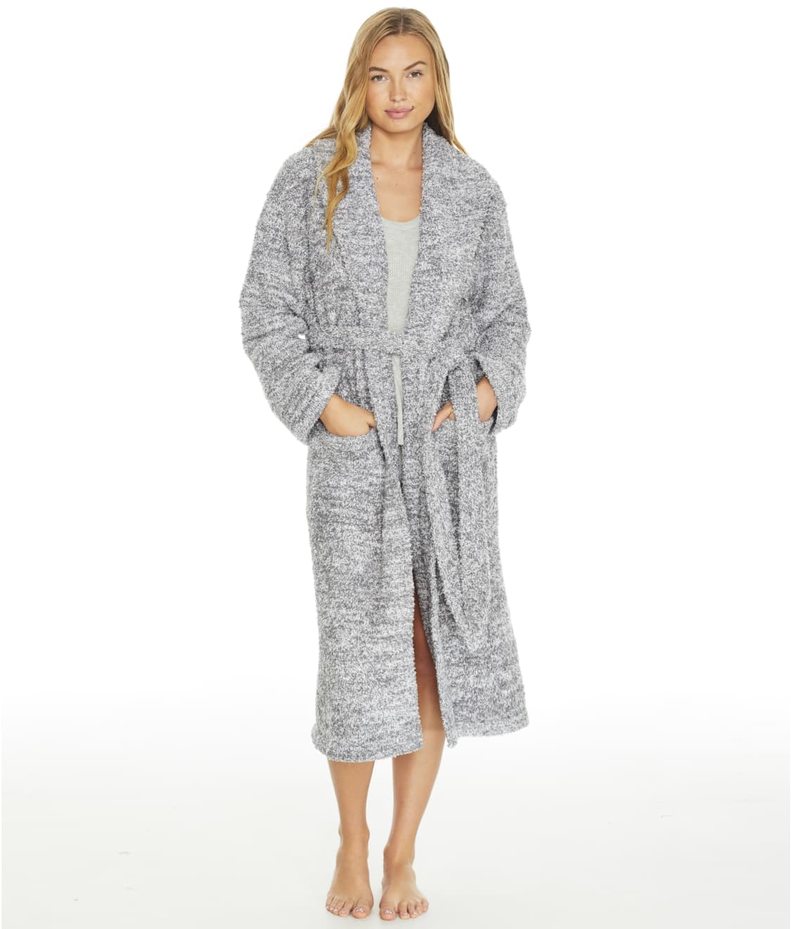 Barefoot Dreams CozyChic Heathered Unisex Robe & Reviews Bare