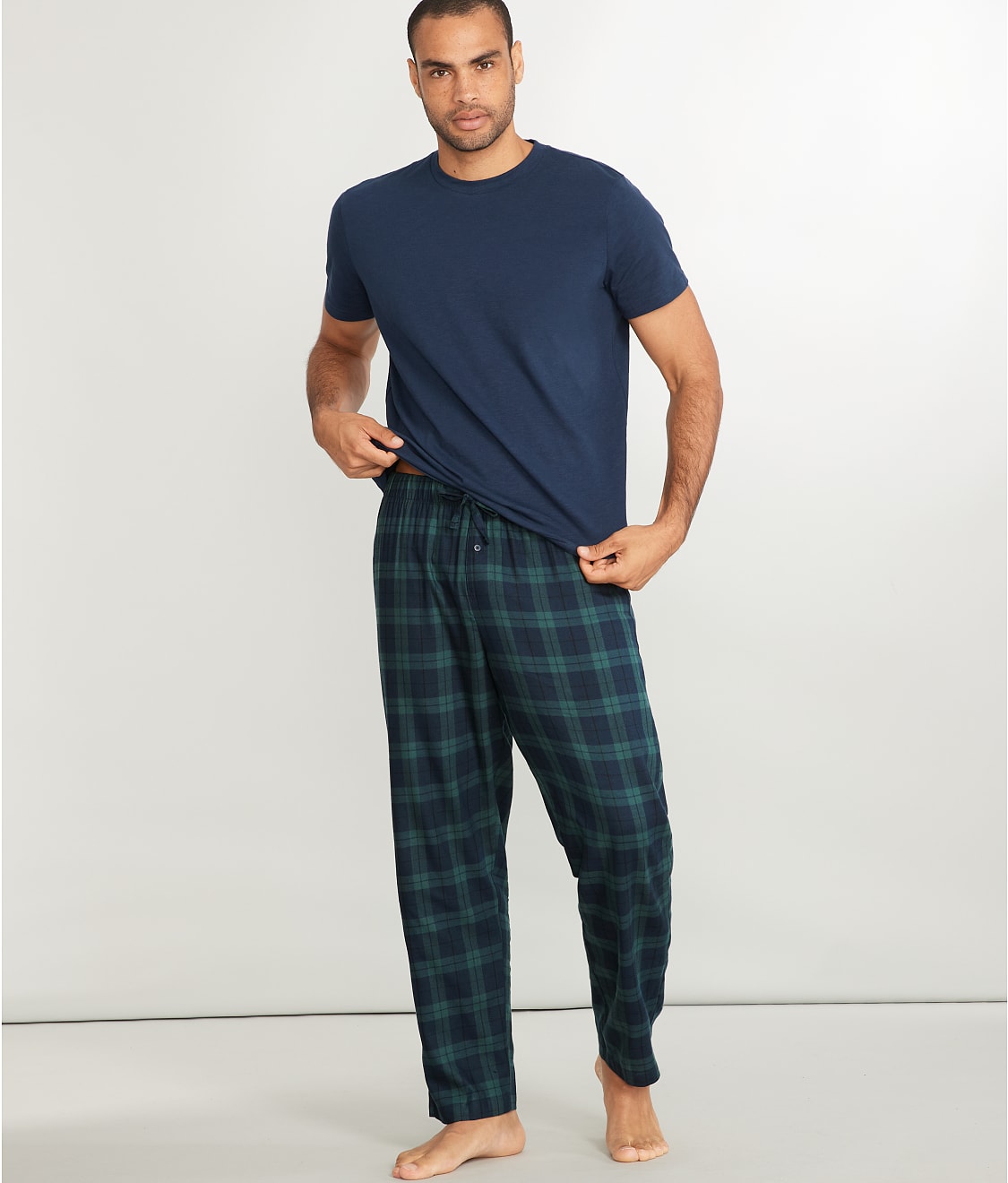Bare: The Cozy Men's Brushed Cotton Pajama Set D30419
