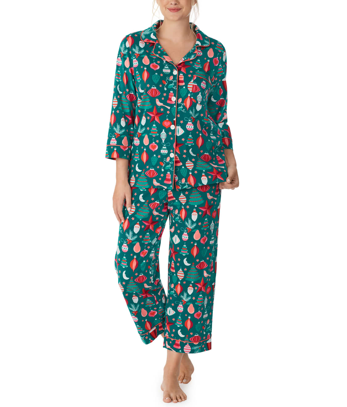 Bedhead Tis The Season Cropped Knit Pajama Set & Reviews Bare Necessities (Style BH4723761)